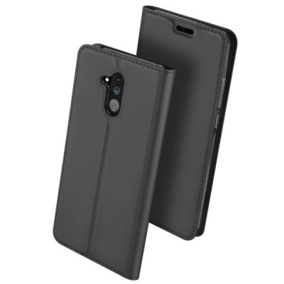 „Dux Ducis“ Skin серии Huawei Mate 20 Lite чёрный кожаный чехол-книжка | Vacins.lv