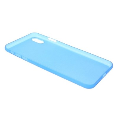 Apple iPhone Xs Max pasaulē planākais zils futrālis / Vacins.lv