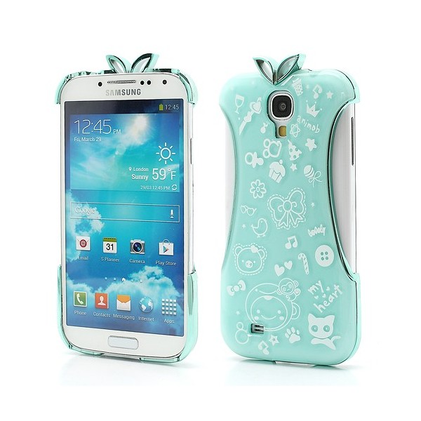 „Cheongsam“ Design apvalks - zaļš (Galaxy S4)
