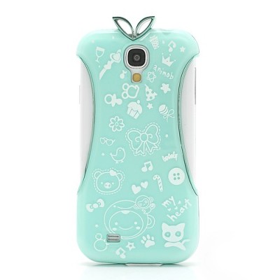 Stilīgs „Cheongsam Design“ zaļš Samsung Galaxy S4 i9505 apvalks / Vacins.lv