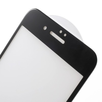 Apple iPhone 7 Plus (iPhone 8 Plus) „Amorus“ 9H Tempered Glass усиленная защита, чёрное защитное стекло с полным покрытием толщи