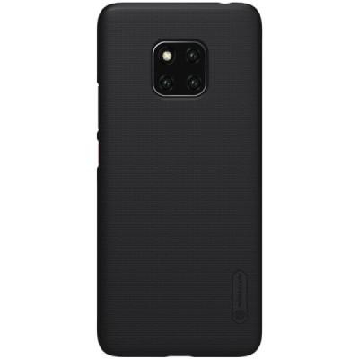 Huawei Mate 20 Pro Nillkin Frosted Shield черный пластиковый чехол | Vacins.lv