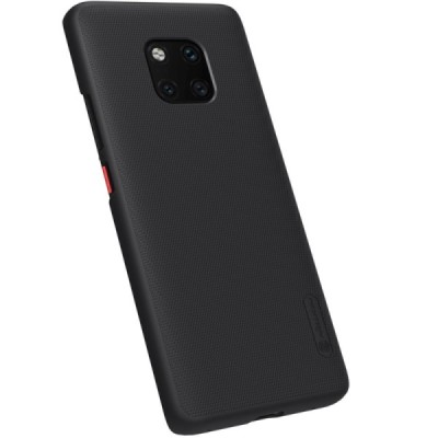 Huawei Mate 20 Pro Nillkin Frosted Shield черный пластиковый чехол | Vacins.lv