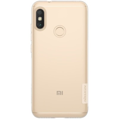 Xiaomi Redmi 6 Pro (Mi A2 Lite) Nillkin Nature dzidrs (caurspīdīgs) silikona planākais apvalks / Vacins.lv