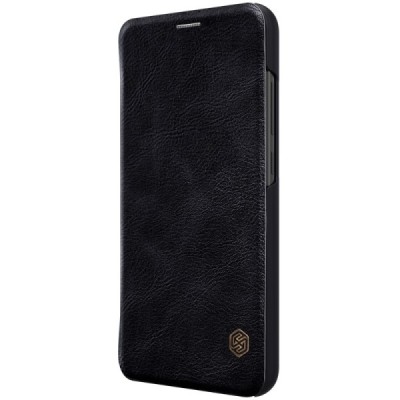 Greznais „Nillkin“ Qin sērijas ādas atvērams melns Xiaomi Redmi 6 Pro (Mi A2 Lite) maciņš / Vacins.lv