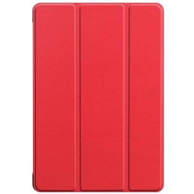 Huawei MediaPad T5 10 красный кожаный чехол-книжка (складной) | Vacins.lv