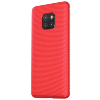Huawei Mate 20 Pro „Lenuo“ твердый силиконовый чехол из TPU красного цвета | Vacins.lv