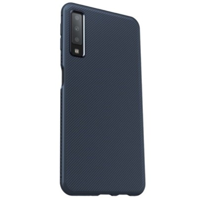 Samsung Galaxy A7 (2018) „Lenuo“ твердый силиконовый чехол из TPU синего цвета | Vacins.lv