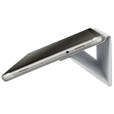 Оригинальный Samsung Galaxy Tab A 10.5 2018 (T590, T595) Book Cover EF-BT590PJEGWW серый кожаный чехол-книжка | Vacins.lv
