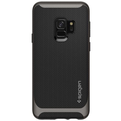 „Spigen“ Neo Hybrid Gunmetal усиленная защита чёрный чехол для Samsung Galaxy S9 (G960) | Vacins.lv