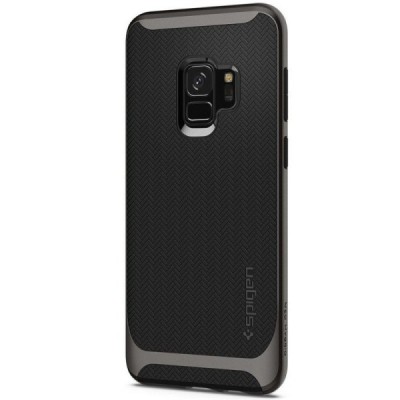 „Spigen“ Neo Hybrid Gunmetal усиленная защита чёрный чехол для Samsung Galaxy S9 (G960) | Vacins.lv