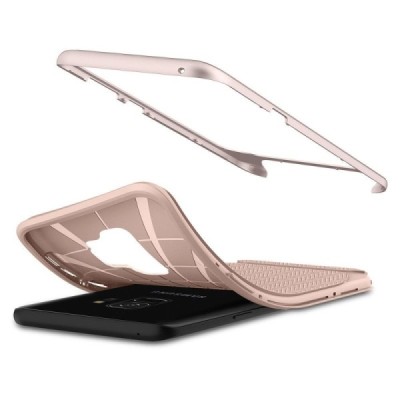 „Spigen“ Neo Hybrid усиленная защита розовый чехол для Samsung Galaxy S9 (G960) | Vacins.lv