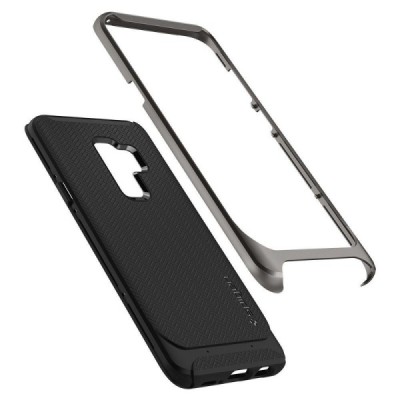 „Spigen“ Neo Hybrid усиленная защита чёрный чехол для Samsung Galaxy S9+ (G965) | Vacins.lv