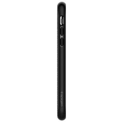 „Spigen“ Liquid Air Apple iPhone X (iPhone Xs) чёрный твердый силиконовый чехол | Vacins.lv