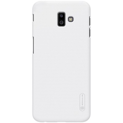 Samsung Galaxy J6+ 2018 (J10) Nillkin Frosted Shield белый пластиковый чехол | Vacins.lv