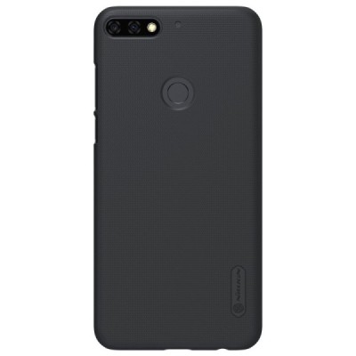 Huawei Honor 7C Nillkin Frosted Shield черный пластиковый чехол | Vacins.lv
