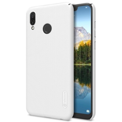 Huawei Honor Play Nillkin Frosted Shield белый пластиковый корпус + защитная пленка для экрана | Vacins.lv
