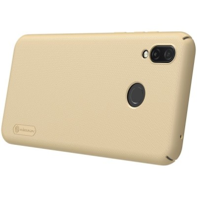 Huawei Honor Play Nillkin Frosted Shield золотой пластиковый чехол | Vacins.lv