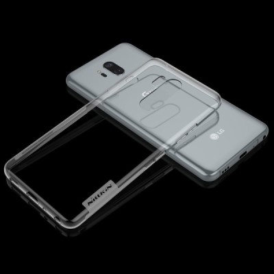 LG G7 ThinQ Nillkin Nature dzidrs (caurspīdīgs) silikona planākais apvalks / Vacins.lv
