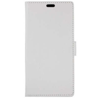 Samsung Galaxy A9 2018 (A9 Star Pro) atvēramais ādas balts maciņš, grāmata (maks) / Vacins.lv