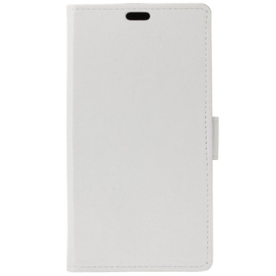 LG K11 2018 (X410EO) открываемый белый кожаный чехол - книжка | Vacins.lv