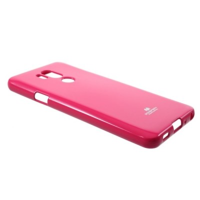 LG G7 ThinQ Mercury tumši rozs cieta silikona (TPU) apvalks / vacins.lv