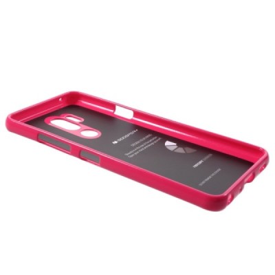 LG G7 ThinQ Mercury tumši rozs cieta silikona (TPU) apvalks / vacins.lv