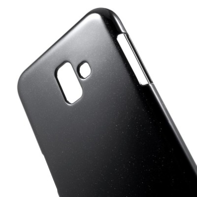 Samsung Galaxy J6+ 2018 (J610) Mercury melns cieta silikona (TPU) apvalks / vacins.lv