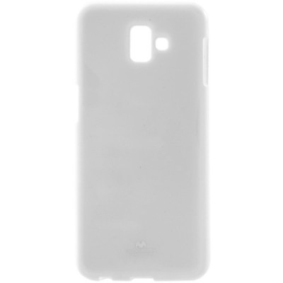 Samsung Galaxy J6+ 2018 (J610) Mercury твердый силиконовый чехол (TPU) - белый | Vacins.lv