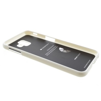 Samsung Galaxy J6+ 2018 (J610) Mercury твердый силиконовый чехол (TPU) - белый | Vacins.lv
