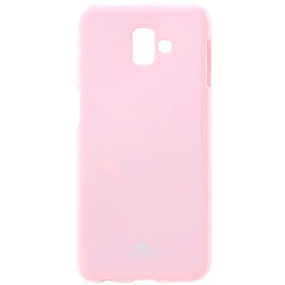 Samsung Galaxy J6+ 2018 (J610) Mercury твердый силиконовый чехол (TPU) - светло-розовый | Vacins.lv