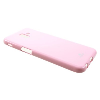 Samsung Galaxy J6+ 2018 (J610) Mercury твердый силиконовый чехол (TPU) - светло-розовый | Vacins.lv