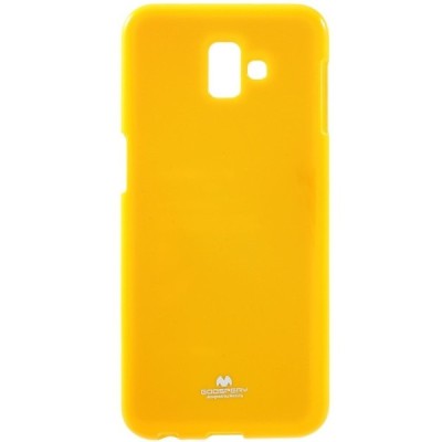 Samsung Galaxy J6+ 2018 (J610) Mercury dzeltens cieta silikona (TPU) apvalks / vacins.lv