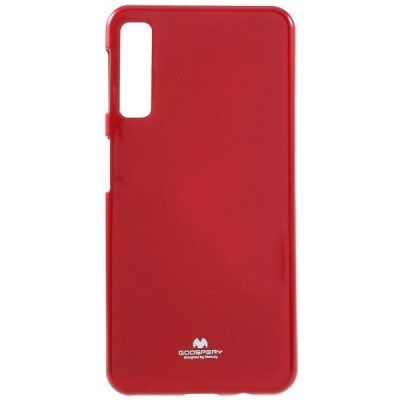 Samsung Galaxy A7 2018 (A750) Mercury sarkans cieta silikona (TPU) apvalks / vacins.lv