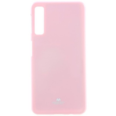 Samsung Galaxy A7 2018 (A750) Mercury gaiši rozs cieta silikona (TPU) apvalks / vacins.lv
