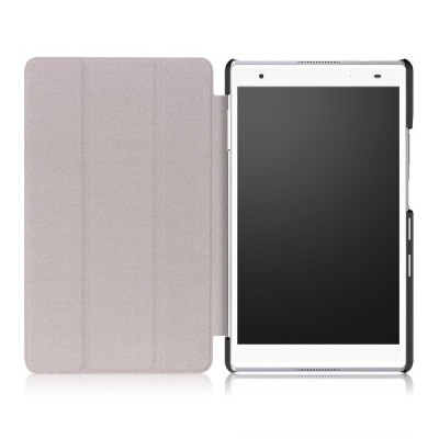 Lenovo Tab4 8 Plus (TB-8704F/N) красный кожаный чехол-книжка (складной) | Vacins.lv