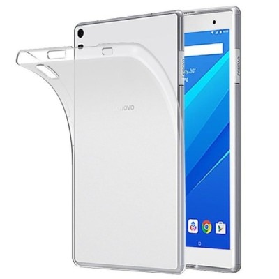 Lenovo Tab4 8 Plus (TB-8704F/N) матовый чехол из твердого силикона (TPU), прозрачный | Vacins.lv