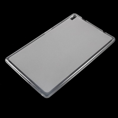 Lenovo Tab4 8 Plus (TB-8704F/N) матовый чехол из твердого силикона (TPU), прозрачный | Vacins.lv