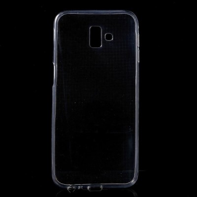 Samsung Galaxy J6+ 2018 (J610) прозрачный твердый силиконовый чехол из TPU, самый тонкий в мире | Vacins.lv