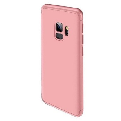 „Thin Fit 360“ пластиковый Samsung Galaxy S9 (G960F) розовый чехол | Vacins.lv