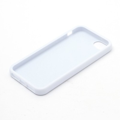 „Elago“ cieta silikona Apple iPhone 5, 5S balts apvalks ar ekrāna aizsargplēve / Vacins.lv