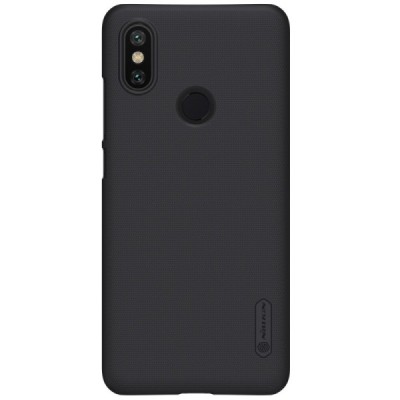 Xiaomi Mi 6X (Xiaomi Mi A2) Nillkin Frosted Shield черный пластиковый чехол | Vacins.lv