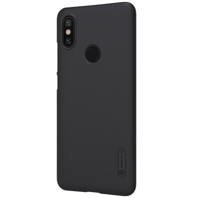 Xiaomi Mi 6X (Xiaomi Mi A2) Nillkin Frosted Shield черный пластиковый чехол | Vacins.lv