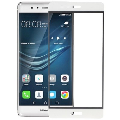 Huawei P9 (Huawei Ascend P9) „Calans“ 9H Tempered Glass усиленная защита, белое защитное стекло с полным покрытием толщиной 0,26