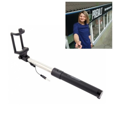 „Esperanza“ Wired teleskopiskais selfija statīvs-turētājs – monopod / Vacins.lv