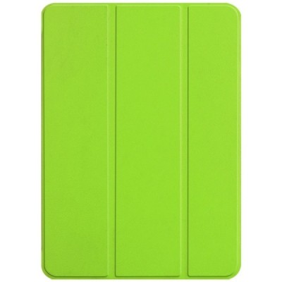 Apple iPad Pro 11 (2018, 1-е поколение) зелёный кожаный чехол-книжка (складной) | Vacins.lv