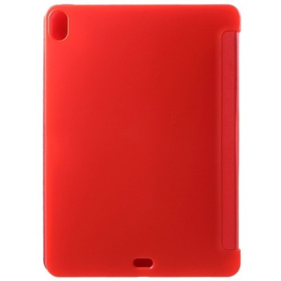 Apple iPad Pro 11 (2018, 1-ās paaudzes) „Shell“ atvēramais sarkans silikona  maciņš | Vacins.lv