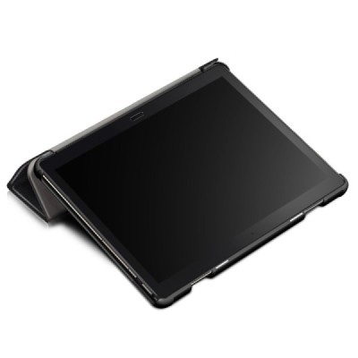 Lenovo Tab P10 (TB-X705F) atvēramais melns maciņš / Vacins.lv