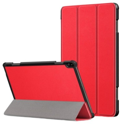 Lenovo Tab P10 (TB-X705F) atvēramais sarkans maciņš / Vacins.lv