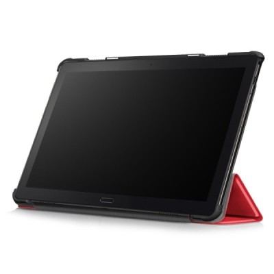 Lenovo Tab P10 (TB-X705F) atvēramais sarkans maciņš / Vacins.lv